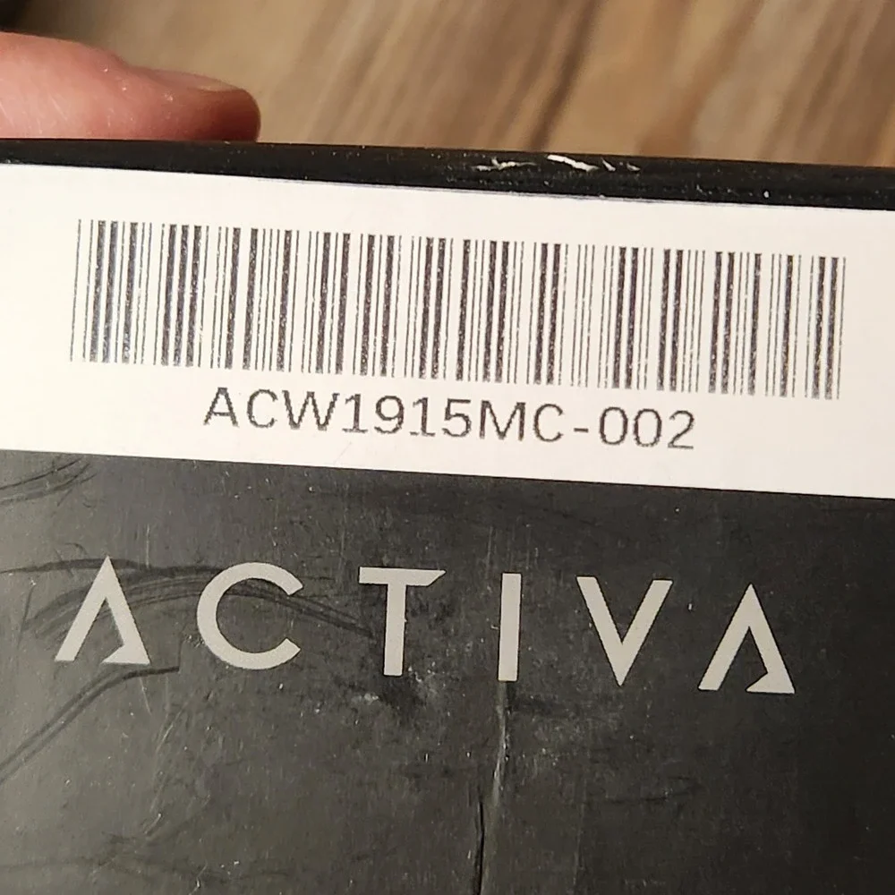 Activa Digital Watch Mens OS Grey Black Camo Sport Alarm Chronograph